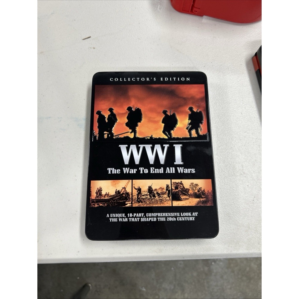 WWI - The War To End All Wars - Collectible Tin - DVD - USED, VERY GOOD